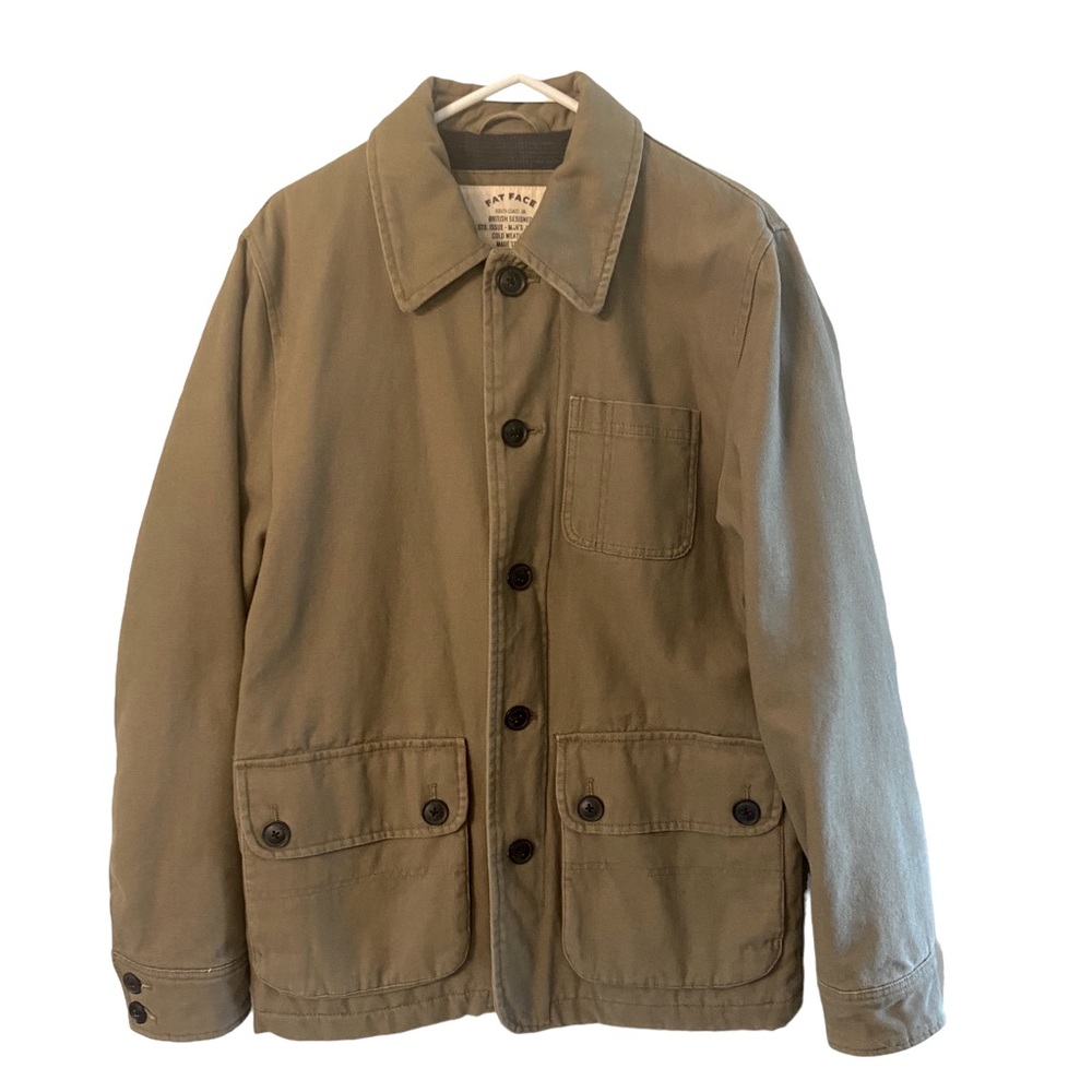 FatFace Flannel Lined Barn Jacket Sz S